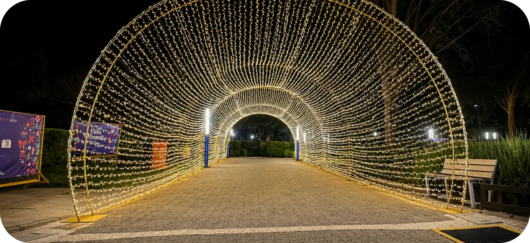 Proyecto de iluminación navideña